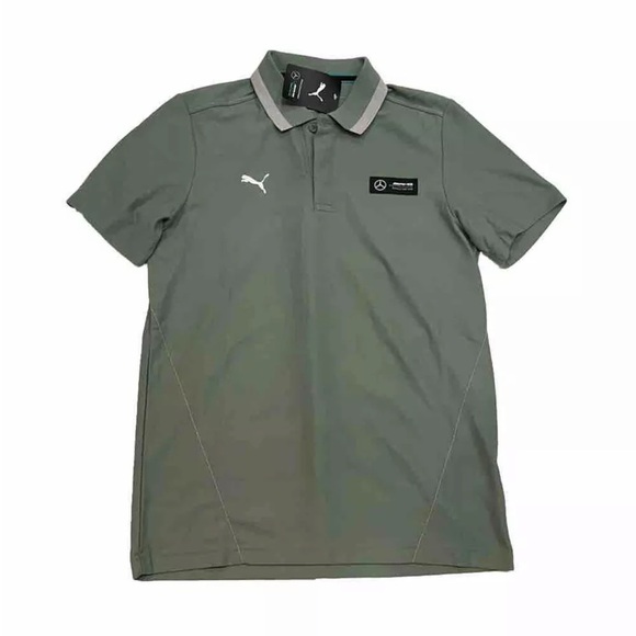 Puma Mercedes AMG Petronas Pique Polo Shirt - Picture 1 of 9